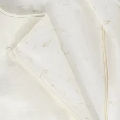 Nid d'ange effet nid d'abeille et doublure imprimée pour bébé