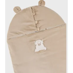Nid d'ange veloudoux Fluffy Beige