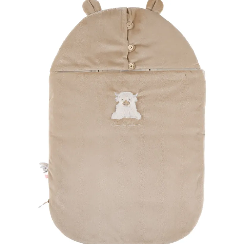 Nid d'ange veloudoux Fluffy Beige
