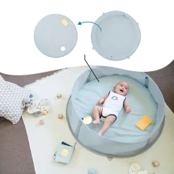 Nid 3-en-1 Aquani aire de jeux et piscine anti-UV - Marinière