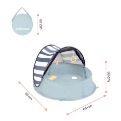 Nid 3-en-1 Aquani aire de jeux et piscine anti-UV - Marinière