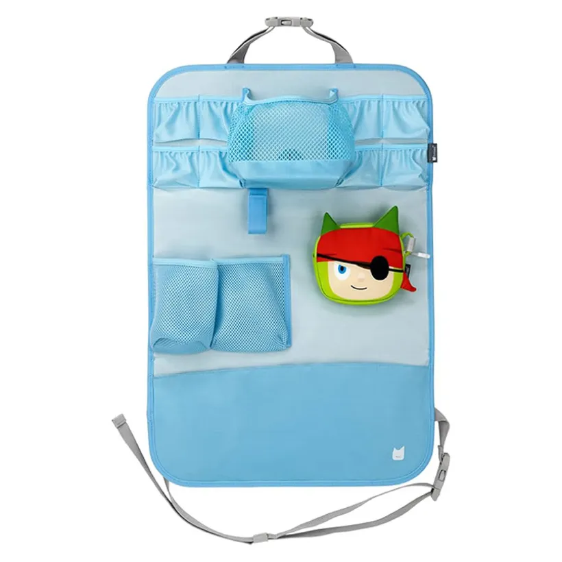 Organiseur de voiture + mini sac Pirate bleu