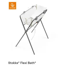 Pack baignoire Flexi Bath + transat sandy beige