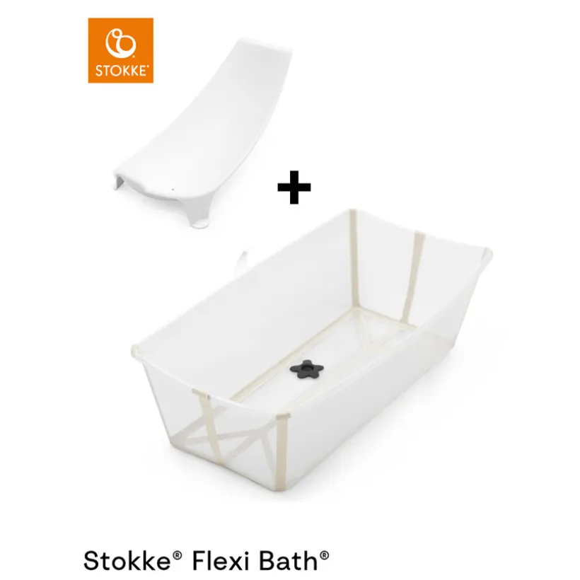 Pack baignoire Flexi Bath XL + transat sandy beige