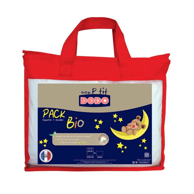 Pack Couette 100x140 + Oreiller 40x60 P'tit Dodo