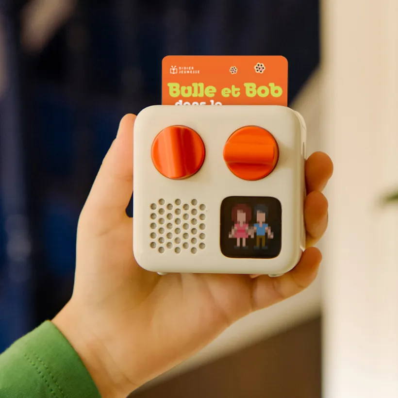 Pack de 6 cartes à écouter "Les aventures de Bulle et Bob"