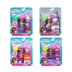 Pack de 2 figurines + accessoires Gabby et la Maison Magique (modèle aléatoire)