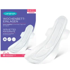 Pack de 10 serviettes post-partum Extra-Absorbantes