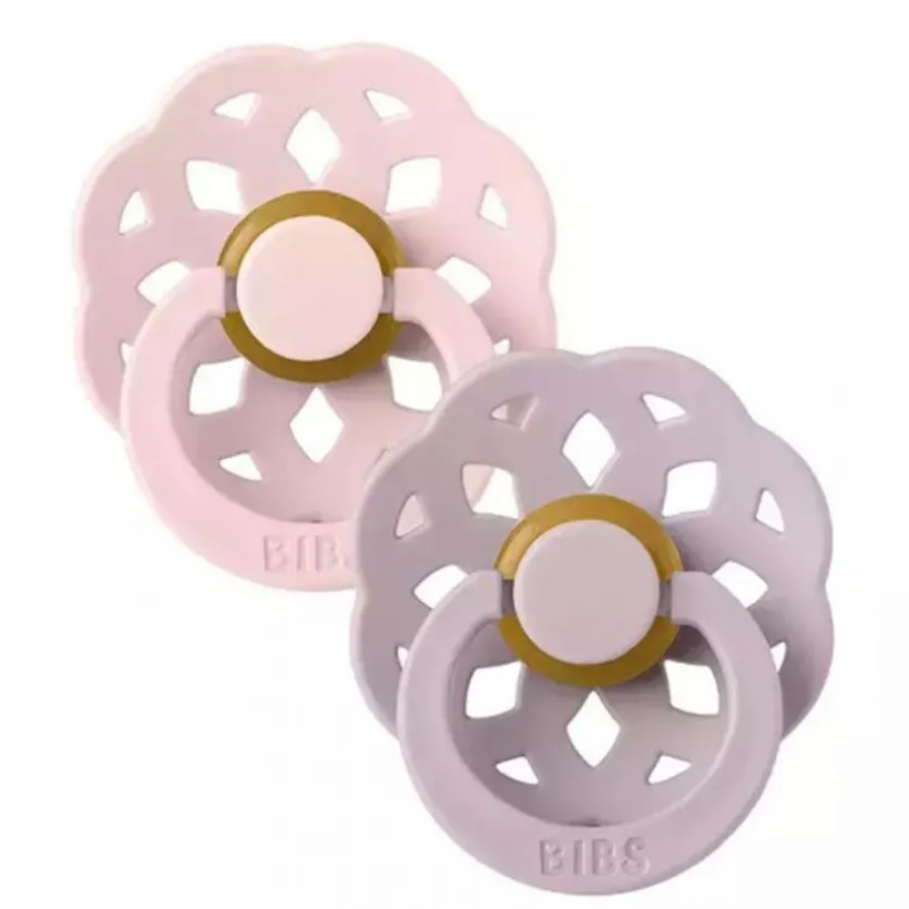 Pack de 2 sucettes Boheme Taille 2 (6-18 mois) - Blossom / Dusky Lilac