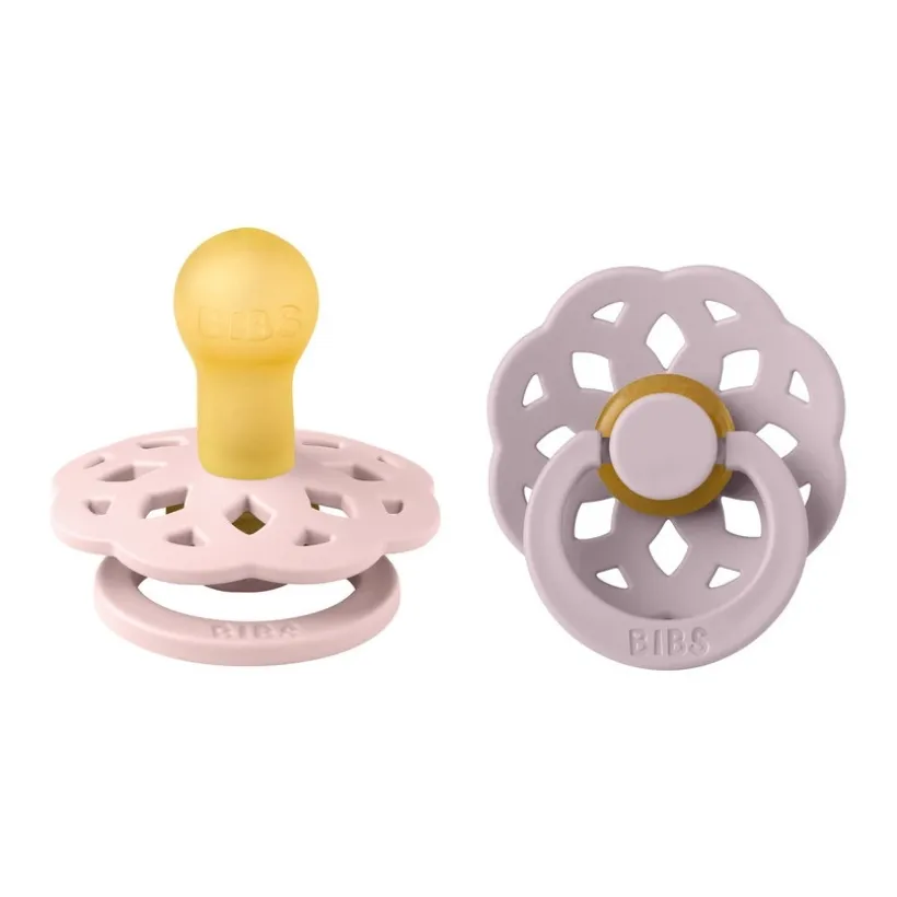 Pack de 2 sucettes Boheme Taille 2 (6-18 mois) - Blossom / Dusky Lilac