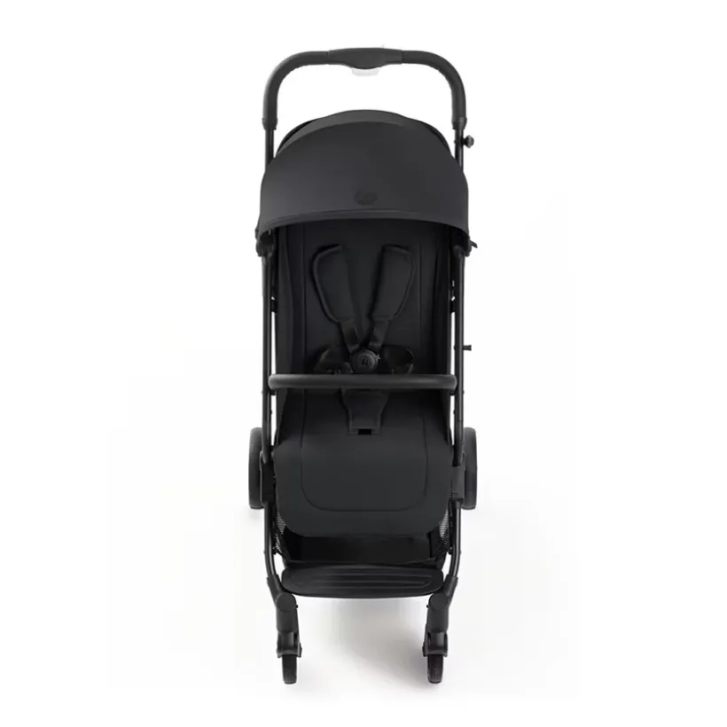 Pack poussette Travel N Care Plus black avec volant pour bébé