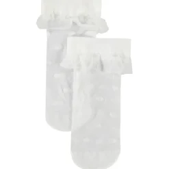 Paire de chaussettes normales effet chiffon pour fille