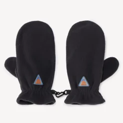 Paire de moufles uni en micropolaire pour garçon