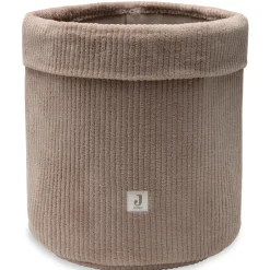 Panier de rangement Cloudy Rib - 30x35cm - Milky Coffee