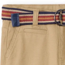 Pantalon avec ceinture à double boucle pour garçon