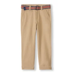 Pantalon avec ceinture à double boucle pour garçon