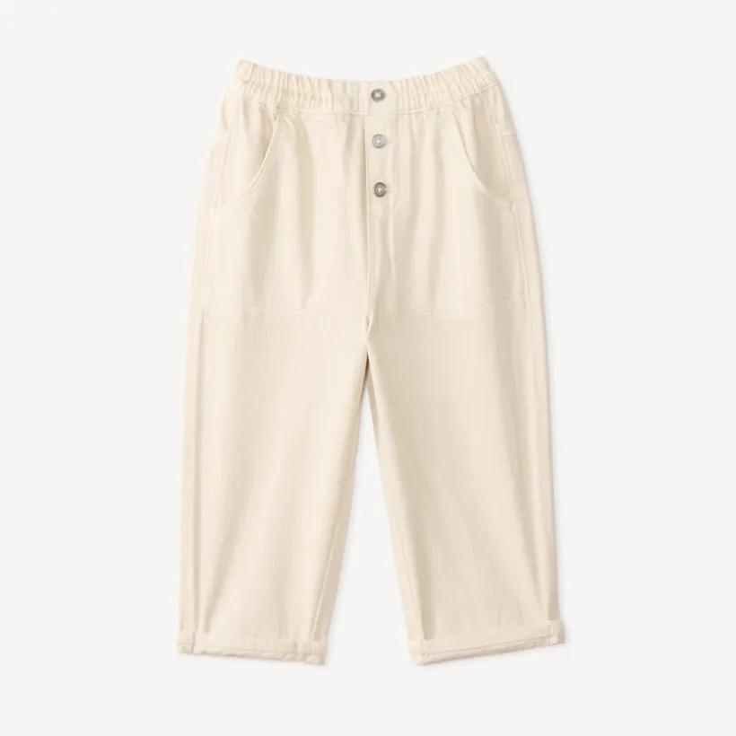 Pantalon bébé garçon coupe ballon uni