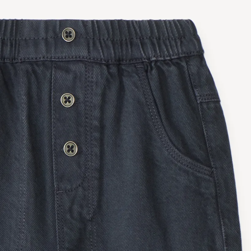 Pantalon bébé garçon coupe ballon uni