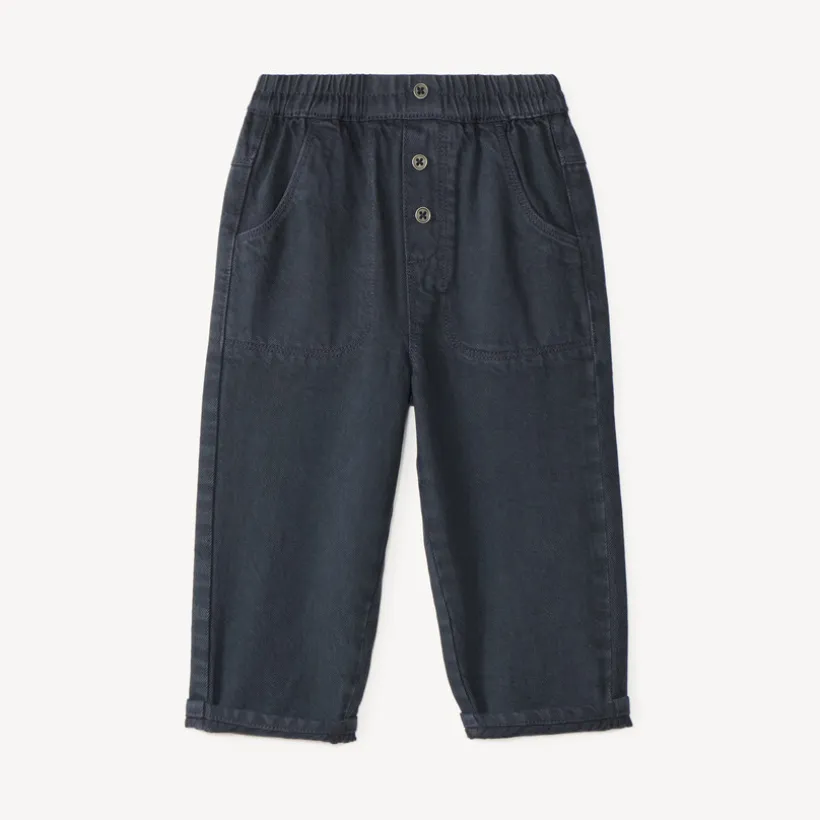 Pantalon bébé garçon coupe ballon uni