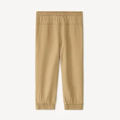 Pantalon bébé garçon coupe jogger uni