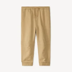 Pantalon bébé garçon coupe jogger uni