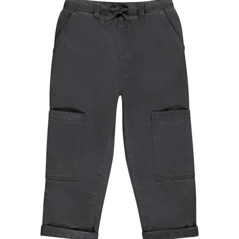 Pantalon cargo en toile doublée pour bébé garçon