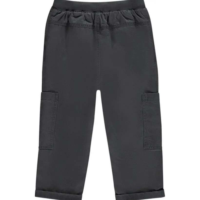 Pantalon cargo en toile doublée pour bébé garçon