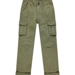 Pantalon cargo en toile à poches
