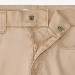 Pantalon cargo en toile unie pour garçon