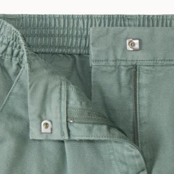 Pantalon cargo en twill uni avec ceinture pour fille