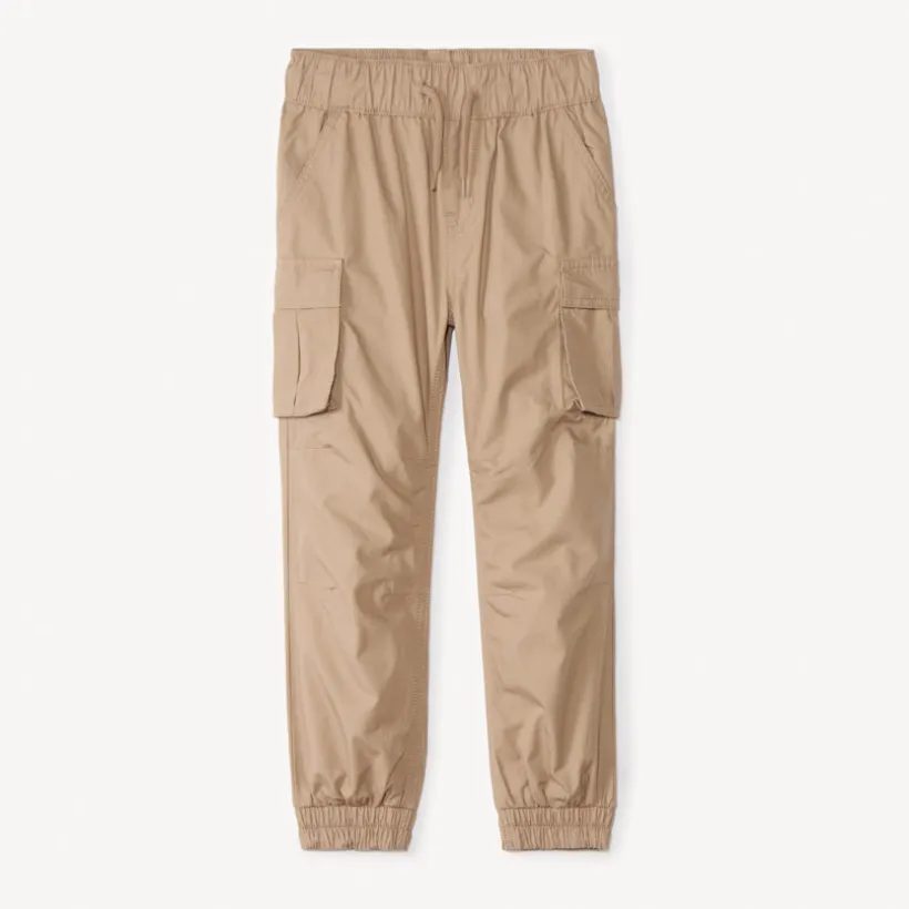 Pantalon cargo style parachute à poches pour garçon