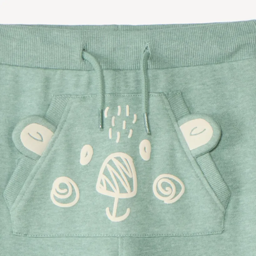 Pantalon de jogging bébé garçon avec poche kangourou ludique