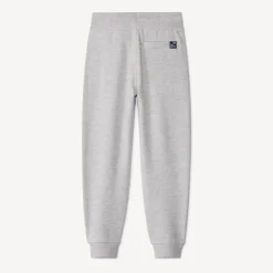 Pantalon de jogging en molleton uni gris pour garçon