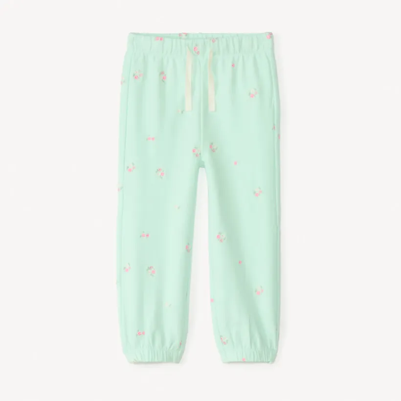 Pantalon de jogging en molleton broderie fantaisie pour bébé fille