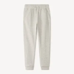Pantalon de jogging fille en molleton uni