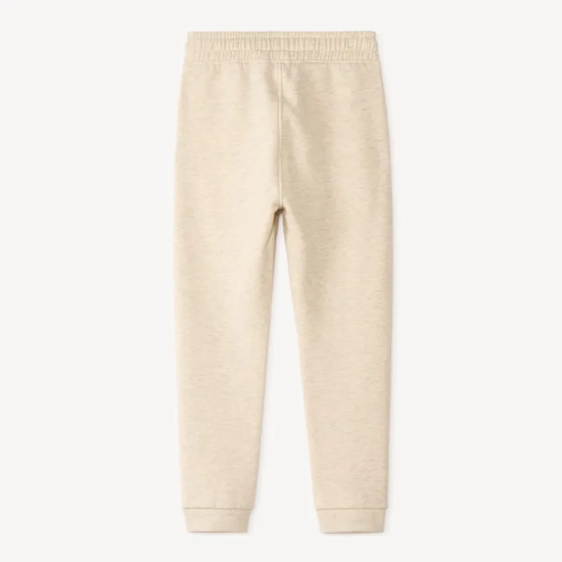 Pantalon de jogging fille en molleton uni