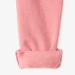 Pantalon de jogging fille en molleton uni