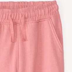 Pantalon de jogging fille en molleton uni