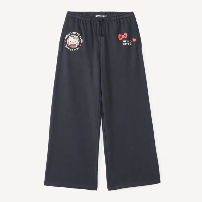 Pantalon de jogging fille patch Hello Kitty