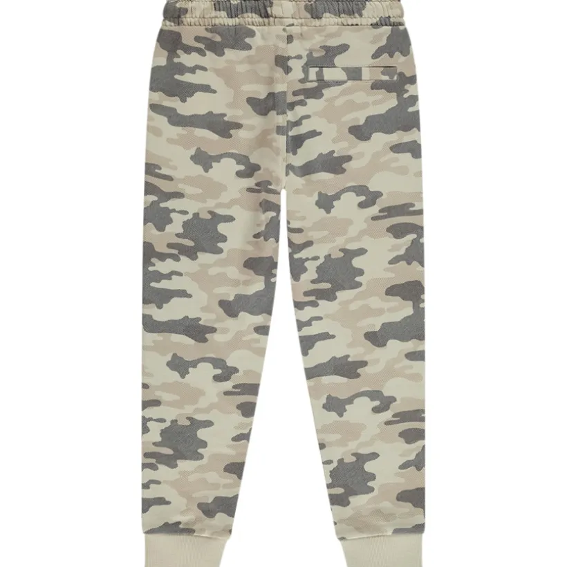 Pantalon de jogging imprimé camouflage pour garçon