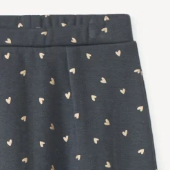 Pantalon de jogging imprimé cœurs pour bébé fille
