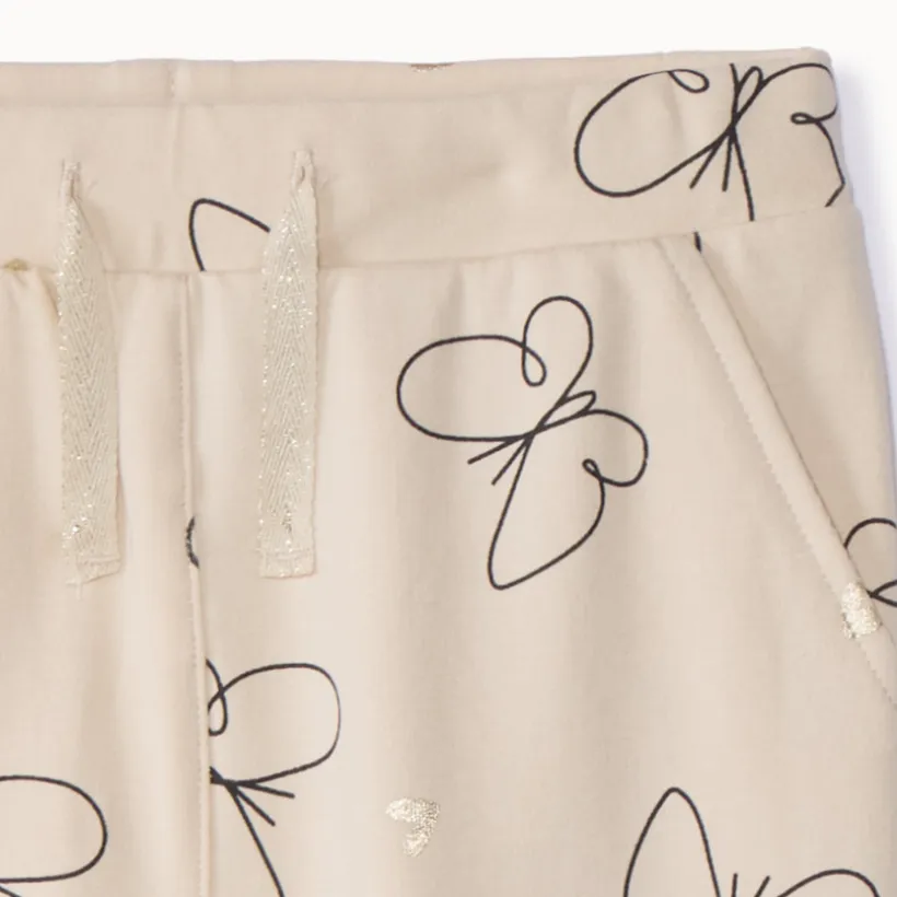 Pantalon de jogging imprimé fantaisie pour bébé fille