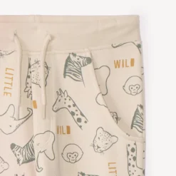 Pantalon de jogging imprimé savane pour bébé garçon