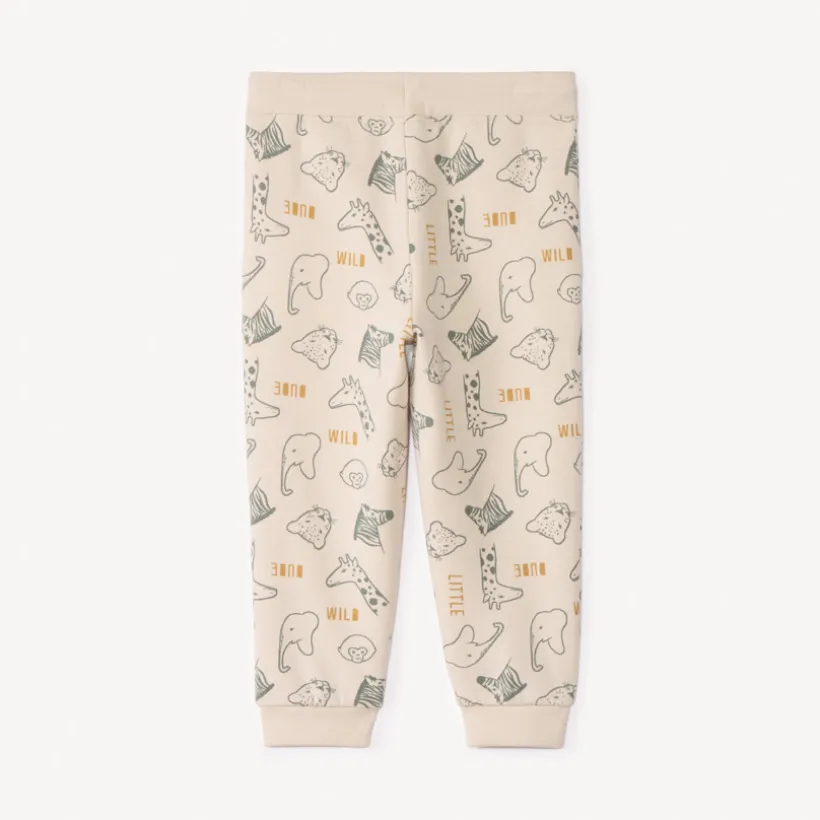 Pantalon de jogging imprimé savane pour bébé garçon