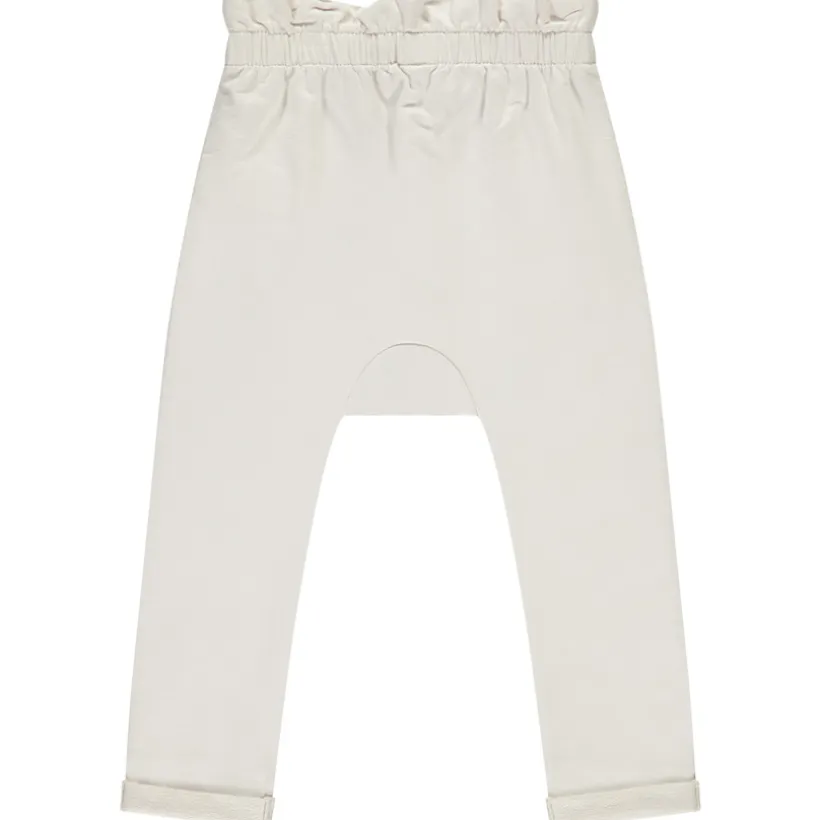 Pantalon de jogging uni avec nœud fantaisie pour bébé fille