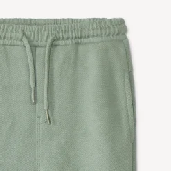 Pantalon de jogging uni en maille piquée pour bébé garçon