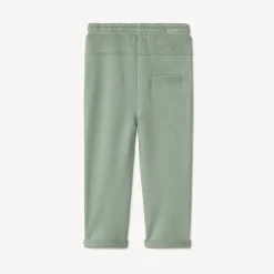 Pantalon de jogging uni en maille piquée pour bébé garçon