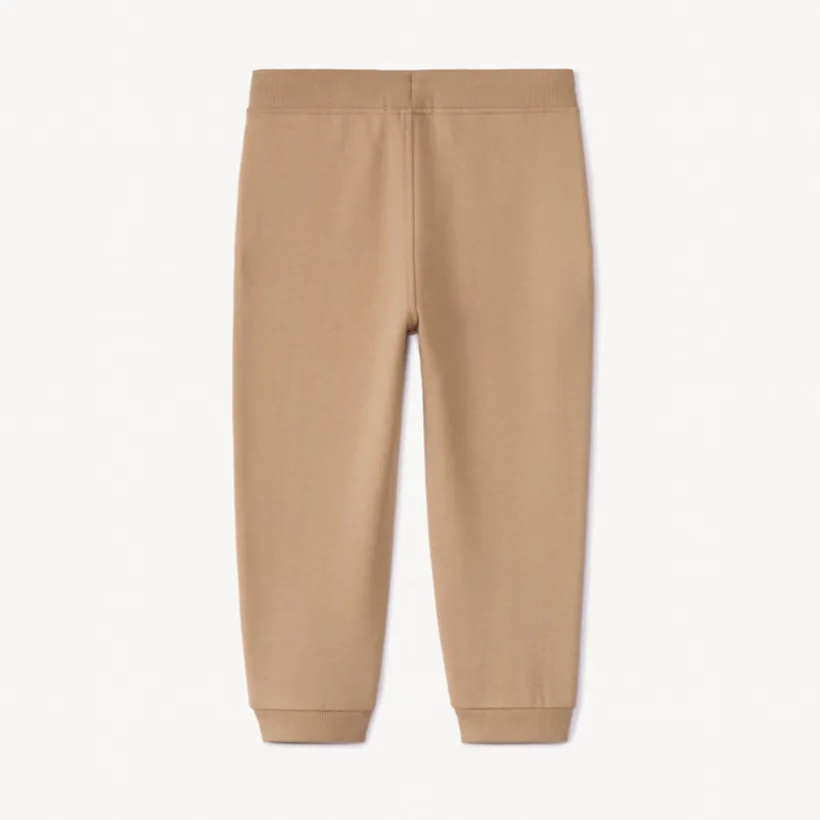 Pantalon de jogging uni en molleton pour bébé garçon
