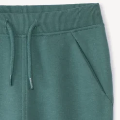 Pantalon de jogging uni en molleton gratté pour bébé garçon