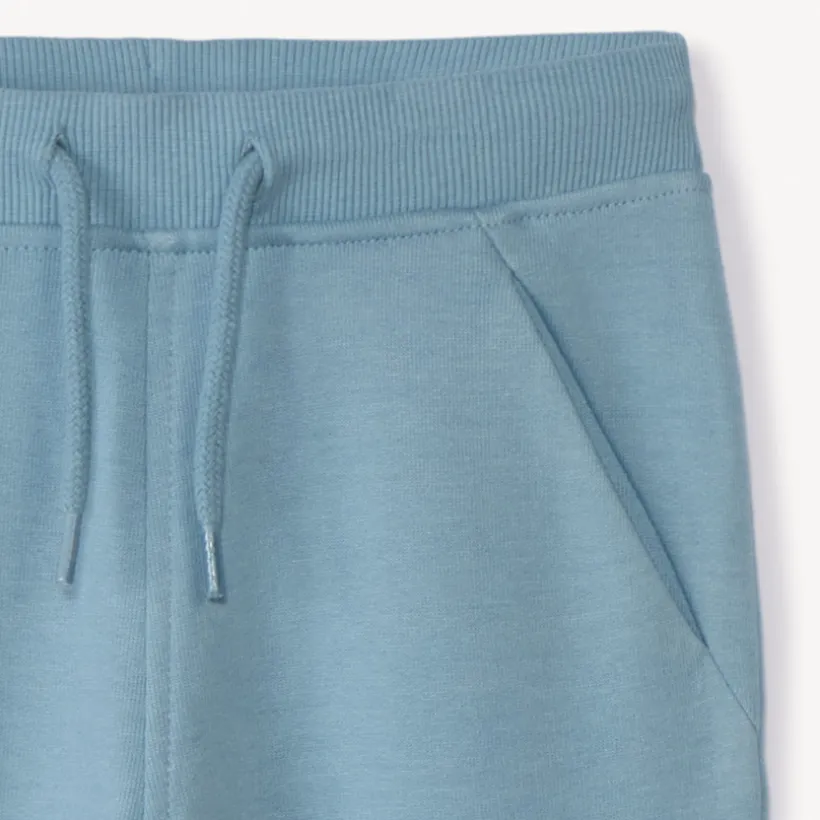 Pantalon de jogging uni en molleton pour bébé garçon